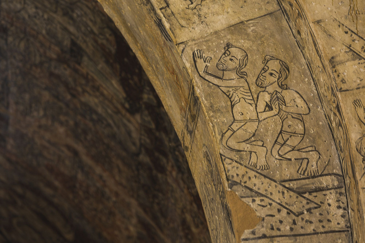 Las pinturas de San Nicolás de Bari