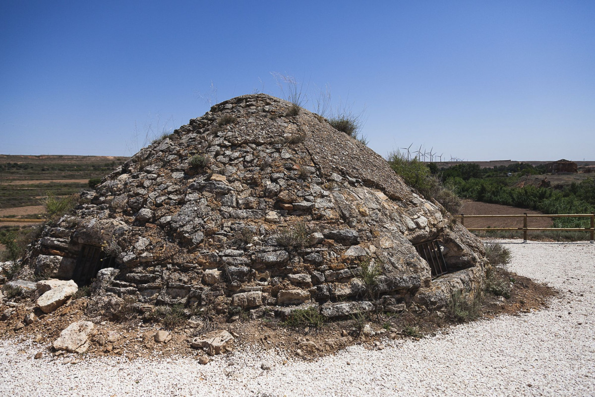 La nevera de Belchite es una de las más imponentes
