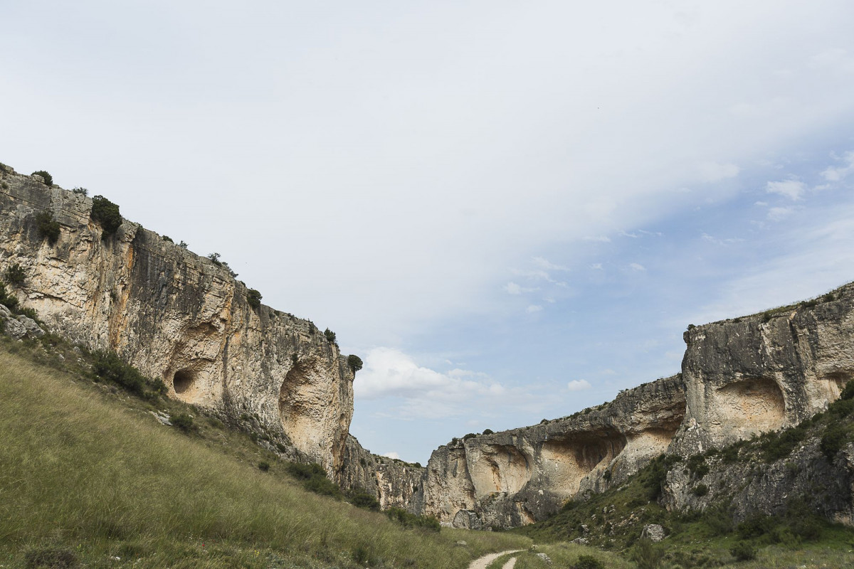 En las cuevas y abrigos de la Foz de Zafrané se han encontrado pinturas rupestres