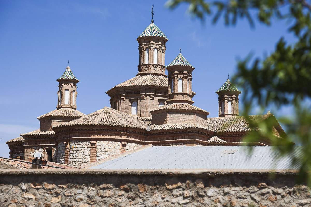 Cúpulas exteriores de San Clemente de Moyuela