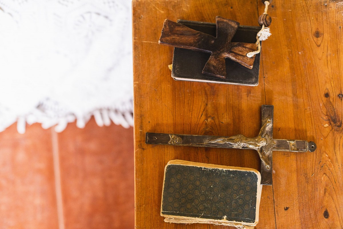Detalles de la casa natal de Manuela Sancho