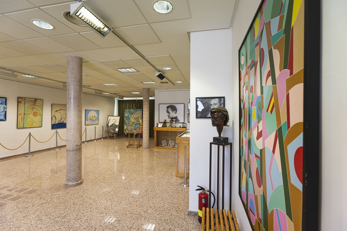 Una de las salas del espacio Fortún