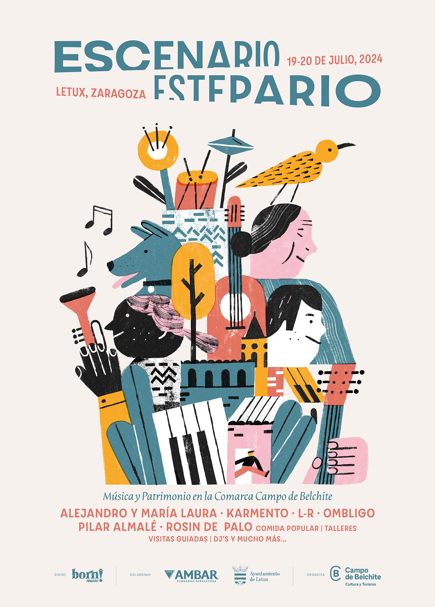 Escenario Estepario 2024, Cartel