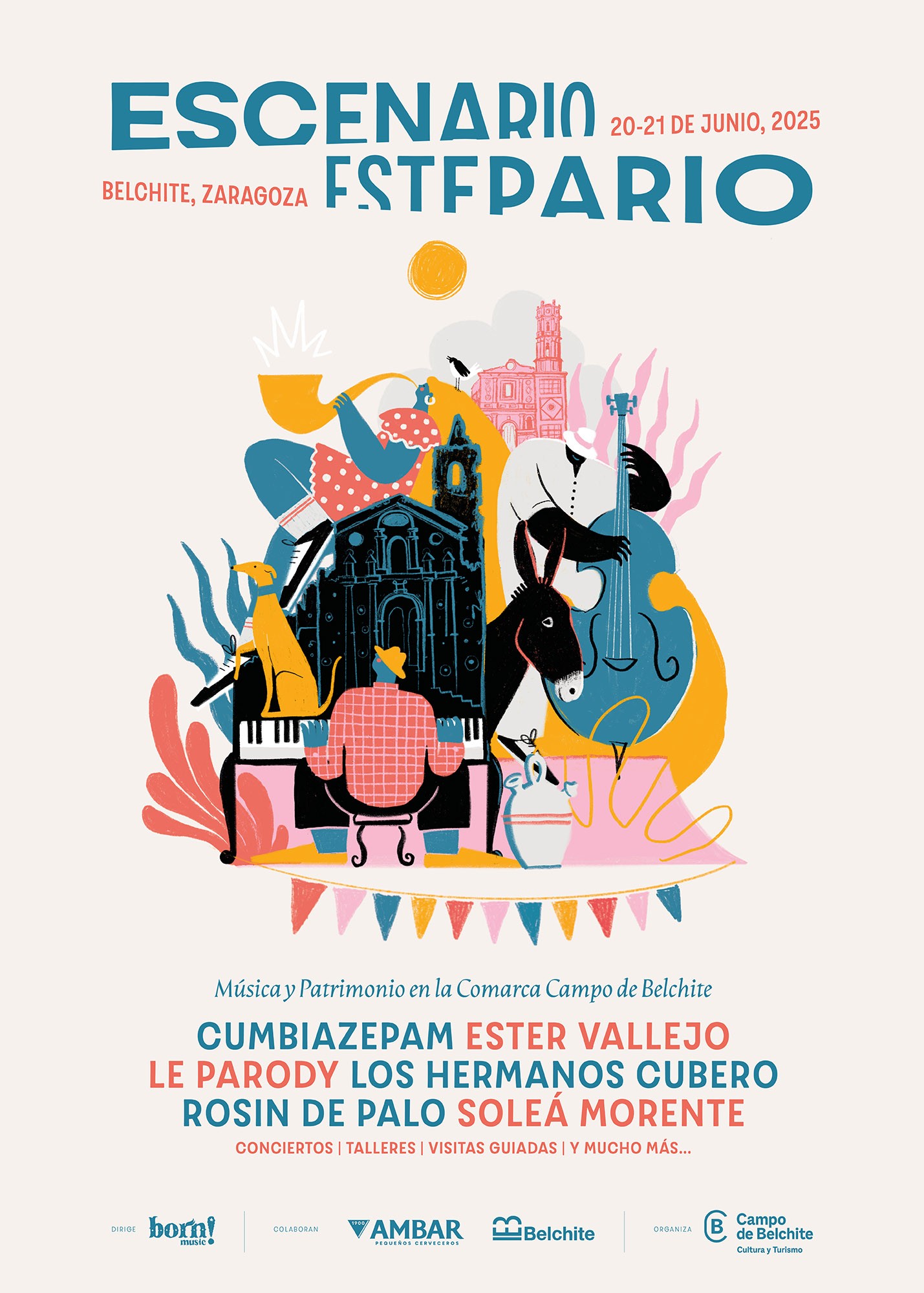 Escenario Estepario 2025, Cartel