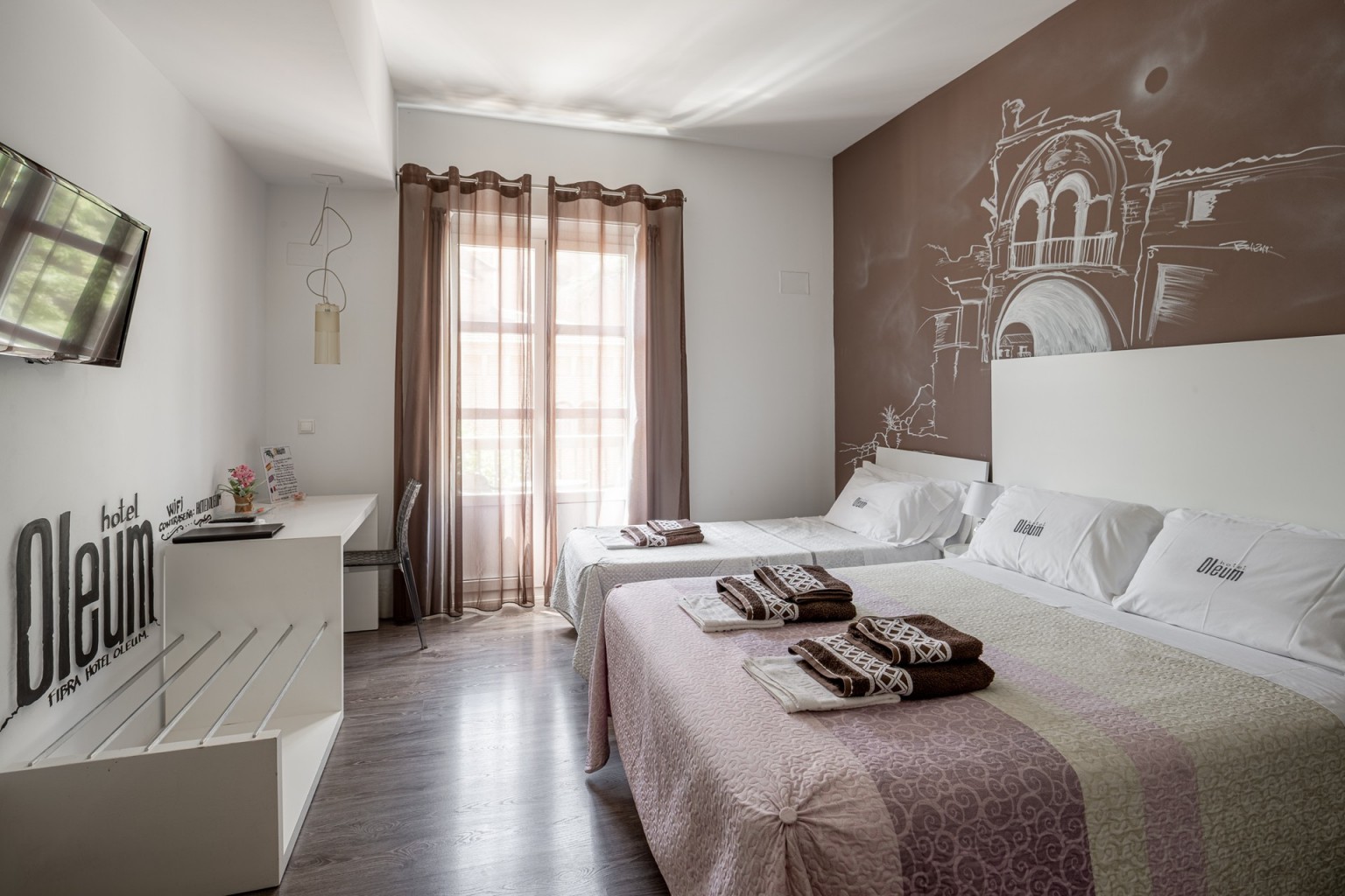 04-hotel-oleum-belchite-dormitorio
